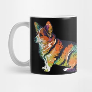 Pembroke Welsh Corgi Dog Art Mug